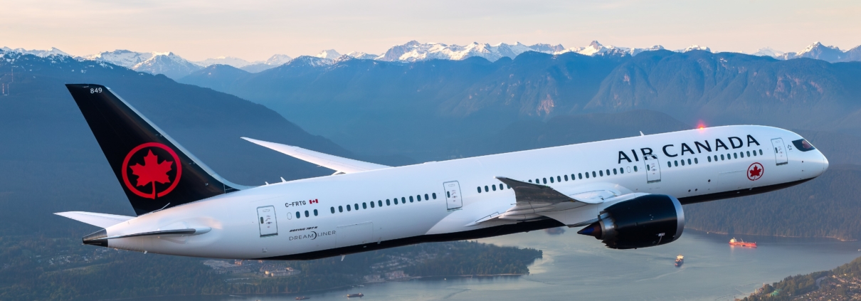 Air Canada Boeing 787-9 Air to Air Day 1