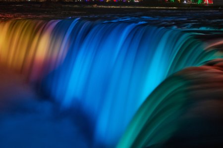 Bunte Niagara Falls